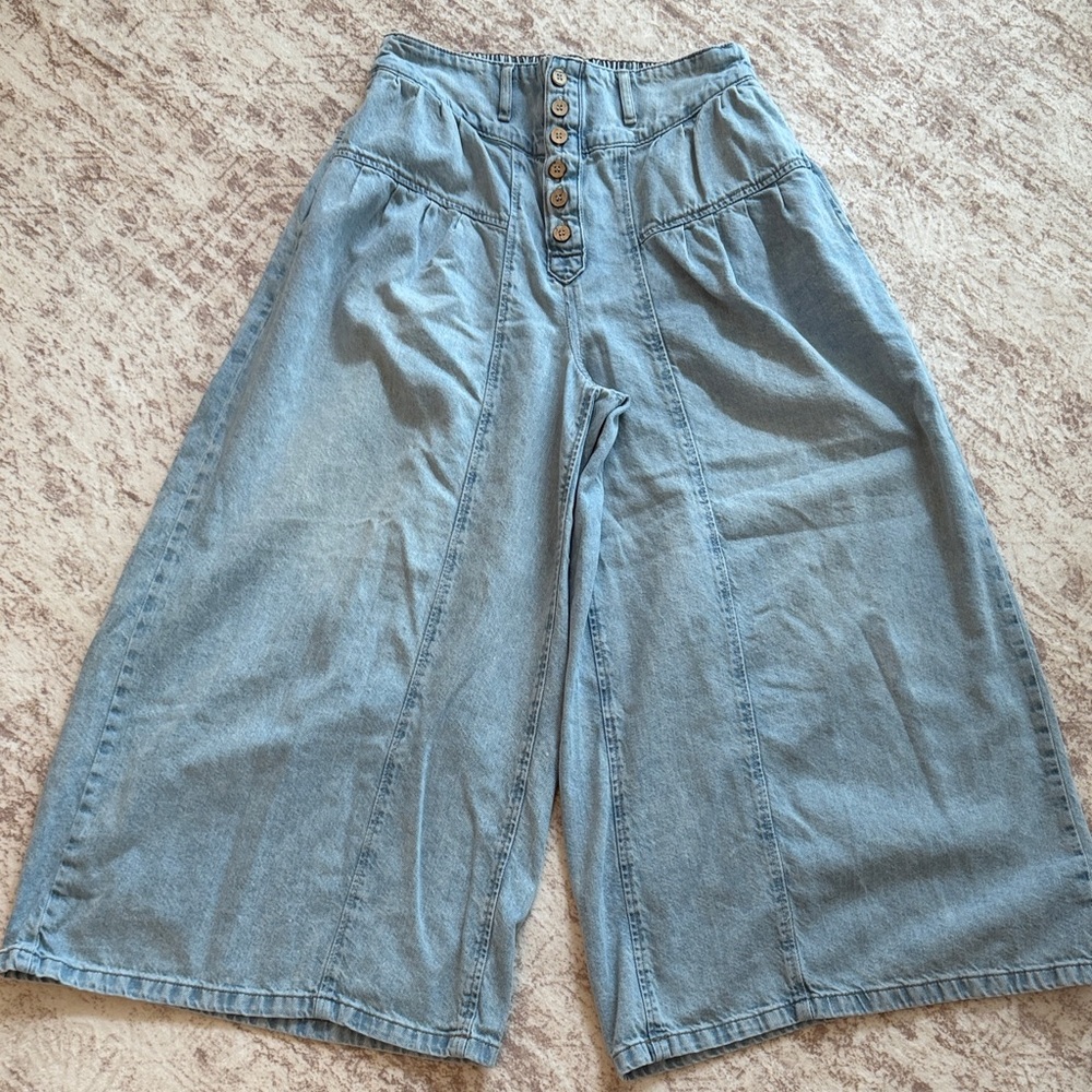 We The Free Blossom Pull-On Jeans - Picture 2 of 4